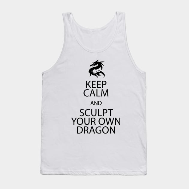 Sculpt your own Dragon! Farseer Triology Robin Hobb Tank Top by Yellowkoong